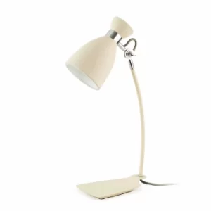 Image of Retro Desk Lamp White, Beige, E14