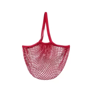Image of Sass & Belle Hot Pink String Shopper Bag