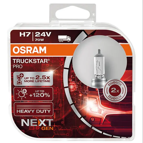 Image of OSRAM Light Bulbs H7 64215TSP-HCB Bulb, spotlight MERCEDES-BENZ,FORD,VOLVO,Intouro (O 560),ACTROS MP2 / MP3,ACTROS MP4 / MP5,ANTOS,AROCS,ATEGO,ATEGO 2