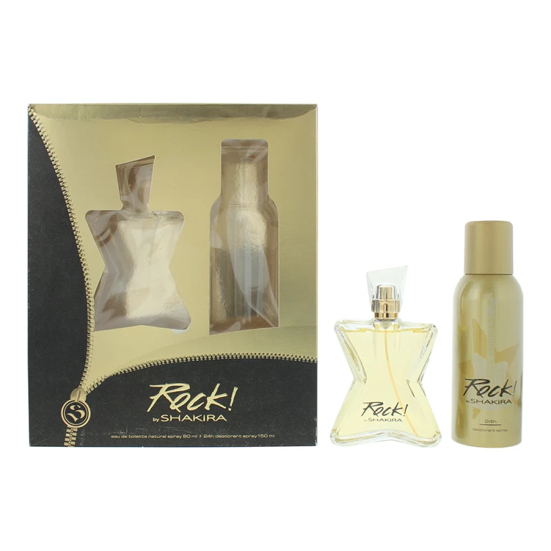 Image of Shakira Rock! by Shakira Gift Set 50ml Eau de Toilette + 150ml Deodorant Spray