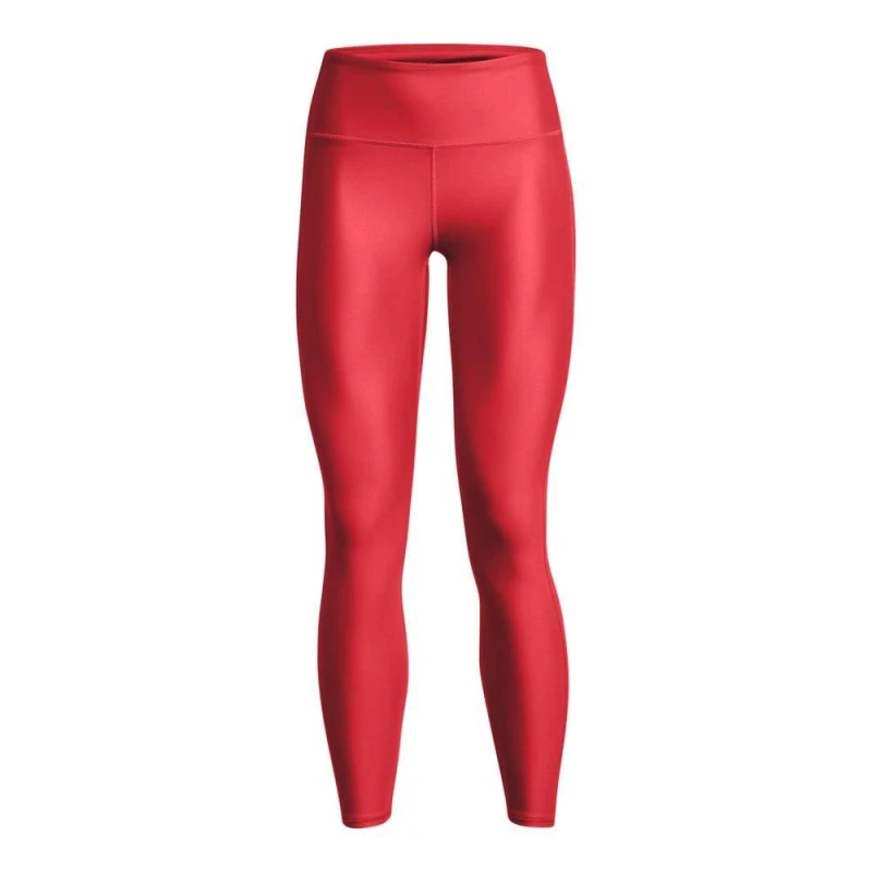 Image of Under Armour HeatGear Full-Length Leggings - Red Red 8