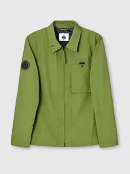 Image of Pretty Green Heaton Overshirt - Green