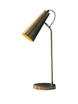 Image of Gallery Kam Table Lamp In Gold