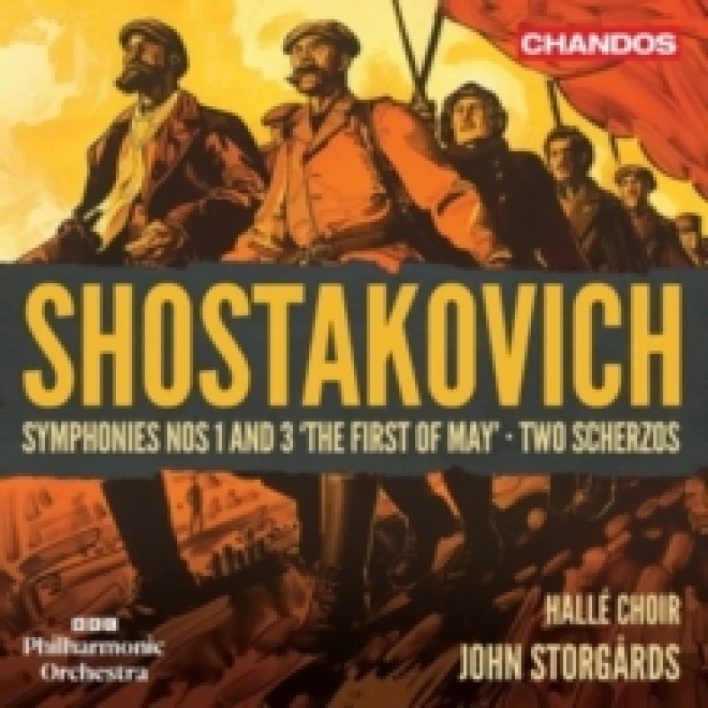 Image of Shostakovich: Symphonies Nos 1 and 3 'The First of May'/... CD / Album