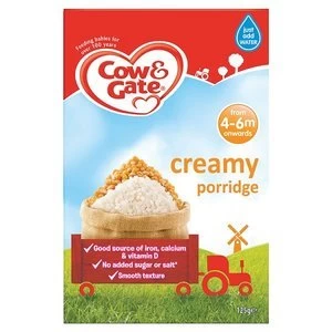 Image of Cow and Gate 4m+ Creamy Porridge 125g