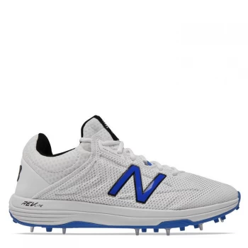 Image of New Balance CK10 Cricket Shoes Mens - White/Blue
