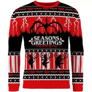 Image of Stranger Things Christmas Jumper (Size S)