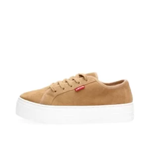 Image of levis Sneakers Women Beige Suede