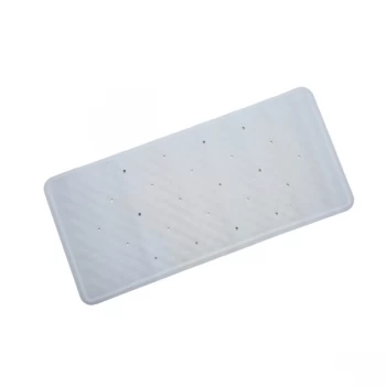Image of Croydex Basics Rubber Bath Mat Blue