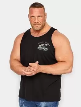 Image of BadRhino Endless Summer Black Vest, Black, Size 2XL, Men