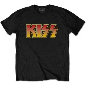 Image of KISS - Classic Logo Unisex Medium T-Shirt - Black