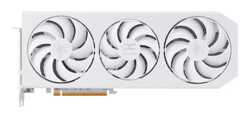 Image of Powercolor PowerColor Hellhound Radeon RX 9070 XT Spectral White AMD 16GB GDDR6 RX9070XT 16G-L/OC/WHITE