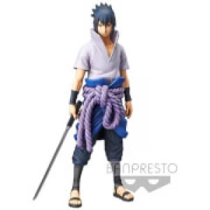 Image of Banpresto Naruto Shippuden Grandista Nero Uchiha Sasuke Figure