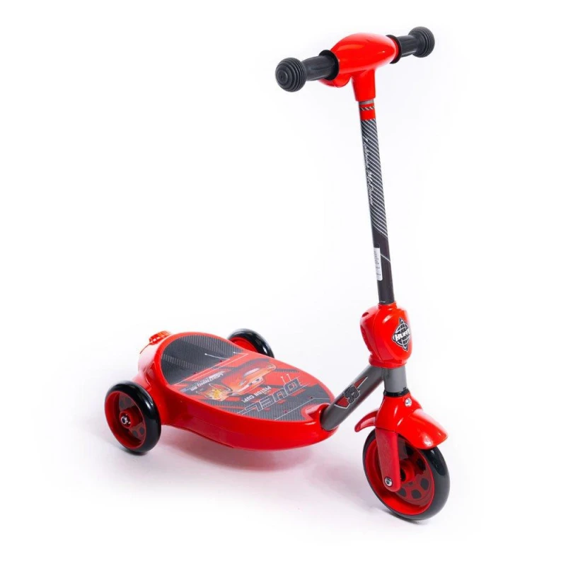 Image of Huffy Disney Cars Lightning McQueen Bubble Electric Children's Scooter Multi