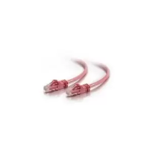Image of C2G Cat6 550MHz Snagless Patch Cable Pink 10m