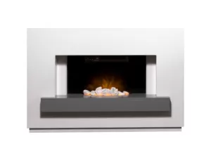 Image of Adam Sambro Electrric InsetFire Suite - White