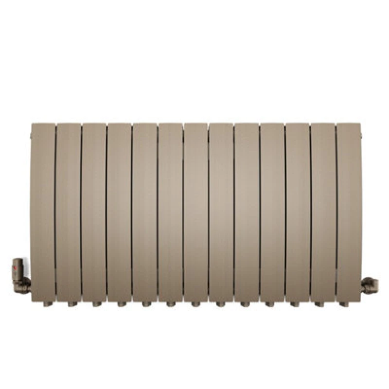Image of Terma Bergamo Quartz Mocha Hydronic Horizontal Designer 4995Btu Radiator, (W)1040mm X (H)590mm