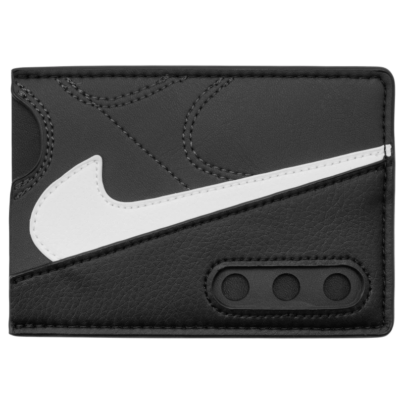 Image of Nike Air Max 90 Card Wallet - Grey Grey One Size