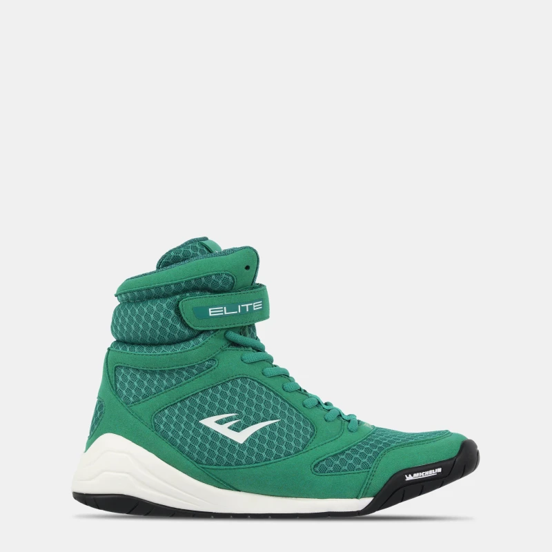 Image of Everlast Pro Elite Boxing Boots Mens Green male 7 (41)