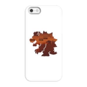 Image of Nintendo Super Mario Bowser Silhouette Phone Case - iPhone 5/5s - Snap Case - Matte