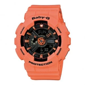 Image of Casio Baby-G Standard Analog-Digital Watch BA-111-4A2 - Orange