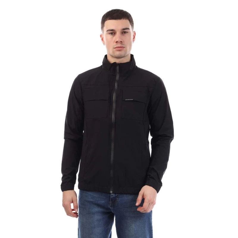 Image of Duck and Cover Chamata Jacket Black male S
