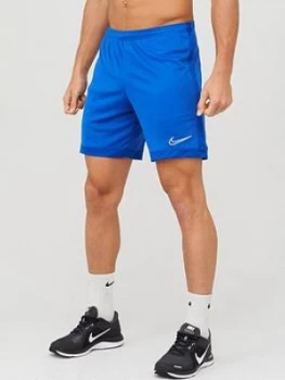 Image of Nike Dry Knit Academy Shorts - Blue, Size 2XL, Men