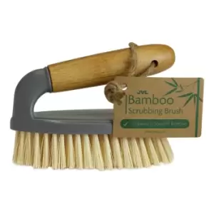 Image of JVL Scrubbing Brush - Brown
