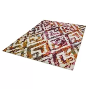 Image of Asiatic Carpets Amelie Diamond Rug / Multi / Large