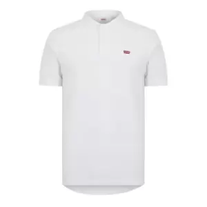 Image of Levis Short Sleeve Polo Shirt - White