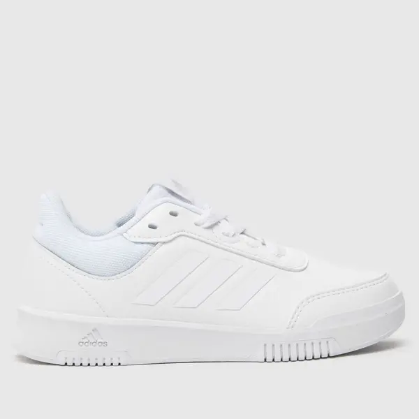 Image of adidas white tensaur sport 2.0 Junior trainers White UK 13 (EU 31½)