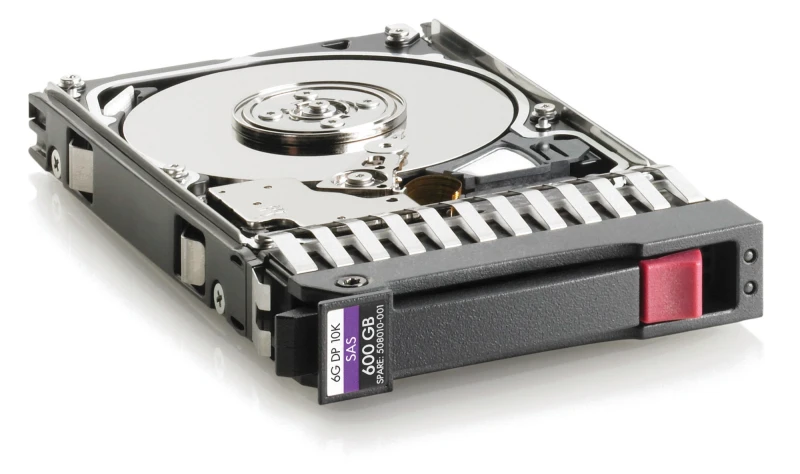 Image of HPE 600GB SAS internal hard drive 10000 RPM 2.5"