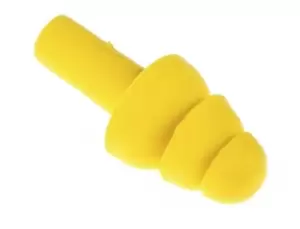 Image of 3M E.A.R Corded Reusable Ear Plugs, 32dB, Yellow, 50 Pairs per Package