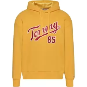 Image of Tommy Jeans Tjm Rlxd College 85 Hoodie - Yellow