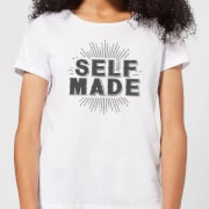 Image of Self Made Womens T-Shirt - White - 5XL
