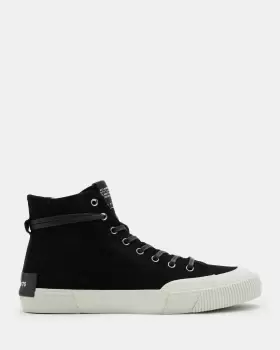 Image of AllSaints Dumont Suede High Top Trainers