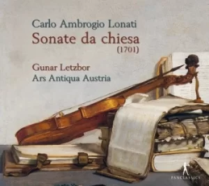 Image of Carlo Ambrogio Lonati Sonate Da Chiesa by Carlo Ambrogio Lonati CD Album