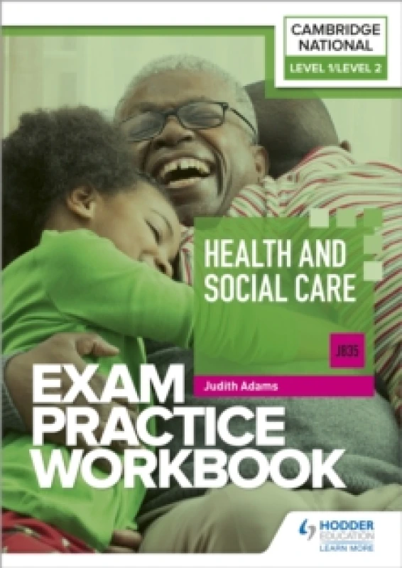 Image of Level 1/Level 2 Cambridge National in Health and Social Care (J835) Exam Practice Workbook Paperback / softback