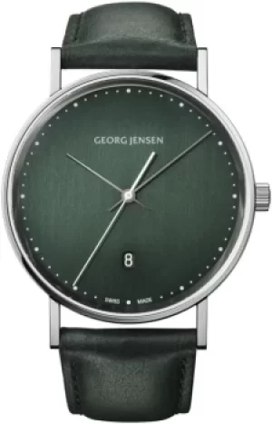 Image of Georg Jensen Watch Koppel Quartz Green Dial
