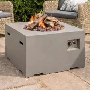 Image of Happy Cocoon Small Grey Square Gas Patio Heater