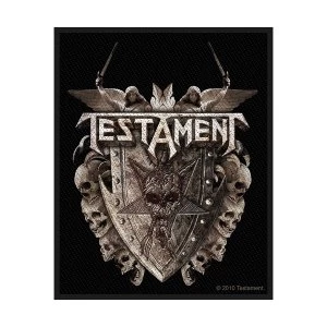 Image of Testament - Shield Standard Patch