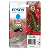Image of Epson Chillies 503 Cyan Ink Cartridge