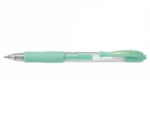 Image of Pilot G207 Gel Retractable Rollerball 0.7mm Pastel Green (Pack 12)