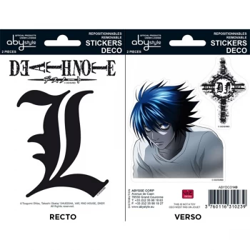 Image of Death Note - L Mini Stickers