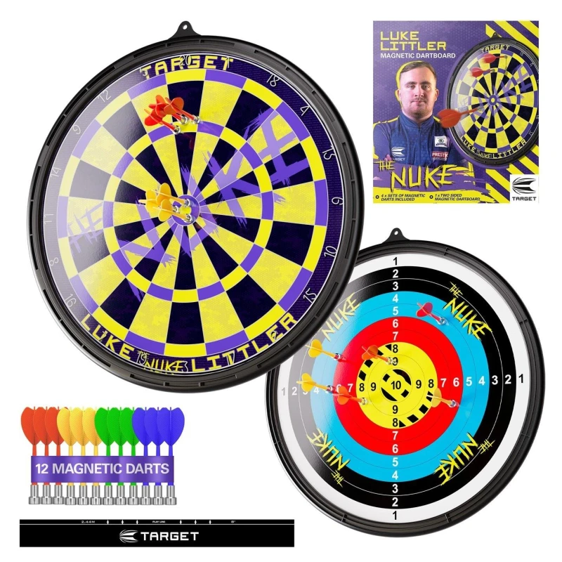 Image of Target Darts Luke Littler Magnetic Dartboard - Multi Multi One Size