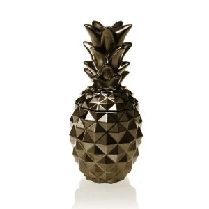 Image of Brass Concrete Pineapple For Her Candle