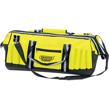 Image of Draper Expert HVTB Hi Vis Tool Bag