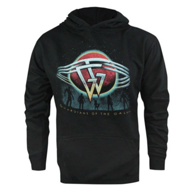 Image of Marvel Hoodie Black male