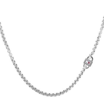 Image of Tommy Hilfiger 2790365 Stainless Steel Chain Necklace Colour - Silver