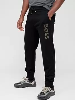 Image of BOSS Lamont 119_hc Joggers - Black, Size S, Men